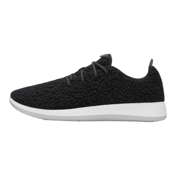 Allbirds Wool Runner Fluff Natural - Black Men’s size 10 - Picture 2 of 8